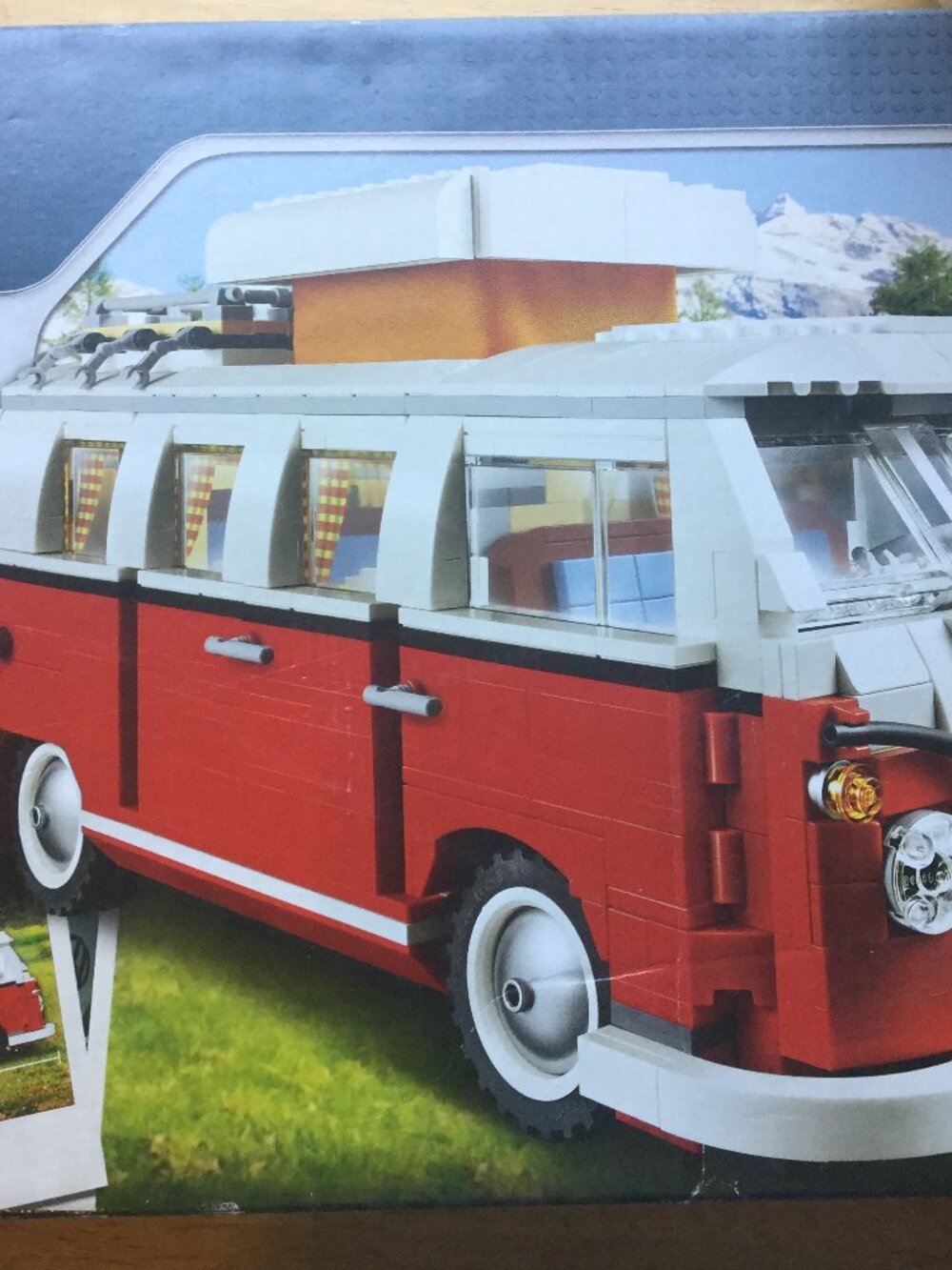 Lego VW camper  no instruction booklet has lots of pieces